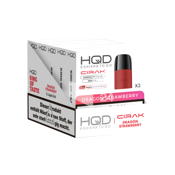 HQD Cirak - Prefilled Pod Dragon Strawberry