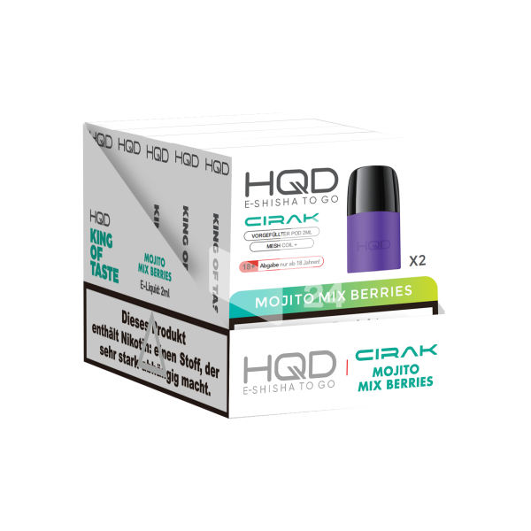 HQD Cirak - Prefilled Pod Mojito Mix Berries