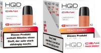 HQD Cirak - Prefilled Pod Peach Energy