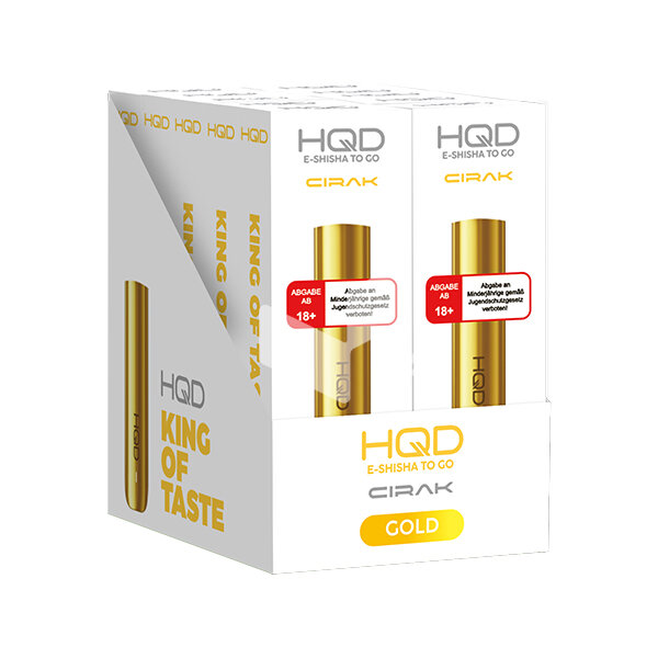 HQD Cirak Akkuträger Gold