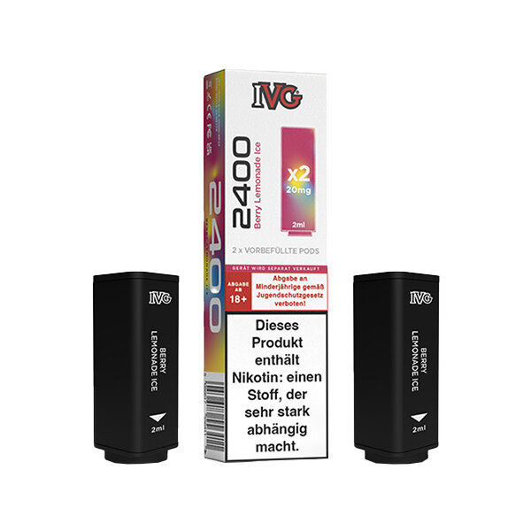 IVG 2400 - 4-Pod System - Prefilled Pods (2 Stück)