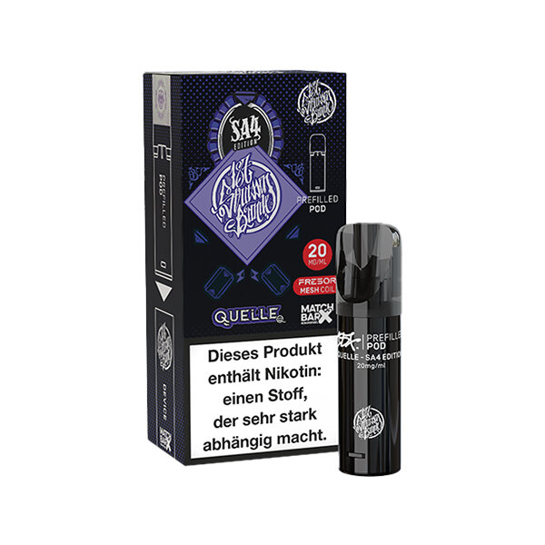 187 - Prefilled Pod Quelle - SA4 Edition - 20mg/ml