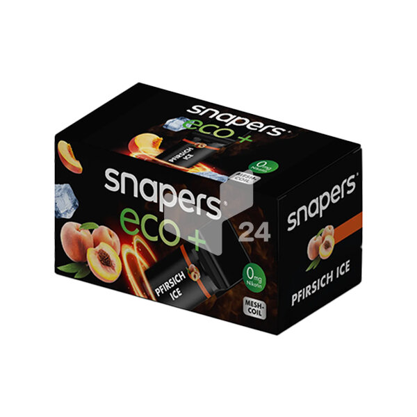 Snapers ECO+ Pfirsich Ice "NIKOTINFREI"