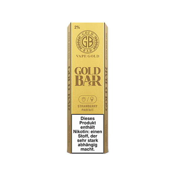 Gold Bar Strawberry Parfait