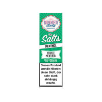 DINNER LADY - Liquid Triple Menthol  - Salt Nic 50:50 10ml/20mg