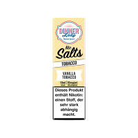 DINNER LADY - Liquid Vanilla Tobacco - Salt Nic 50:50 10ml/10mg