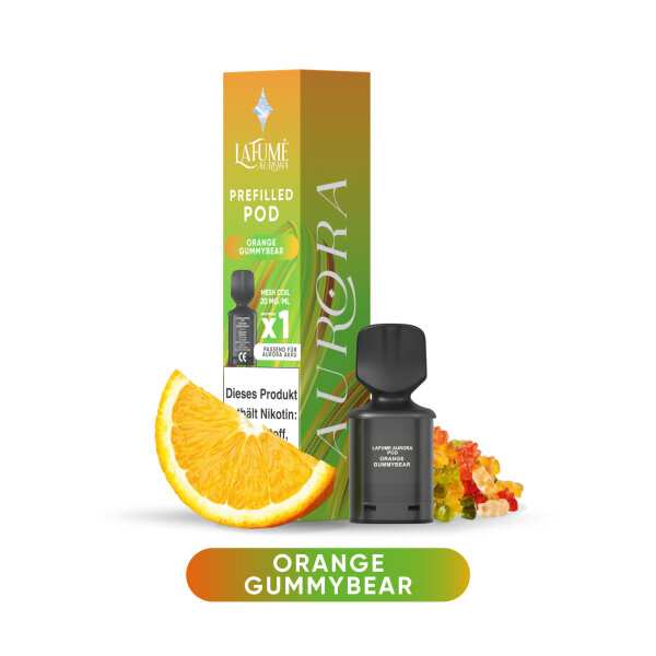 La Fume Aurora -  Prefilled Pod Orange Gummybear