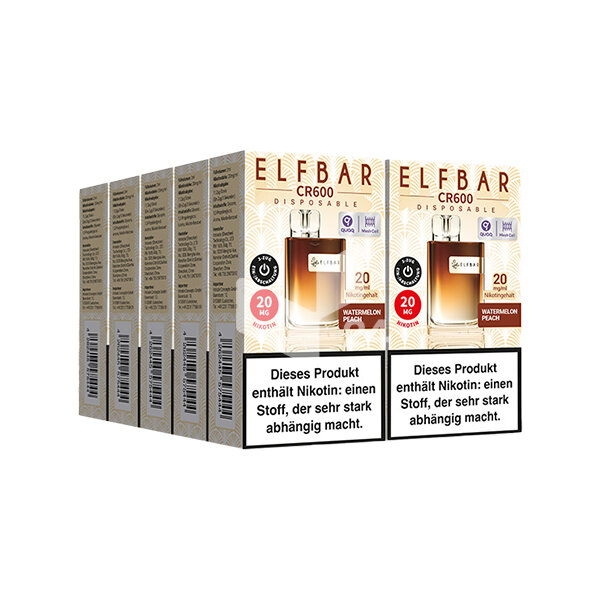 Elfbar - Crystal CR600 Watermelon Peach