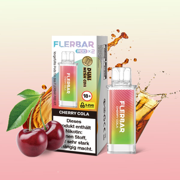 Flerbar -  Prefilled Pod CHERRY COLA