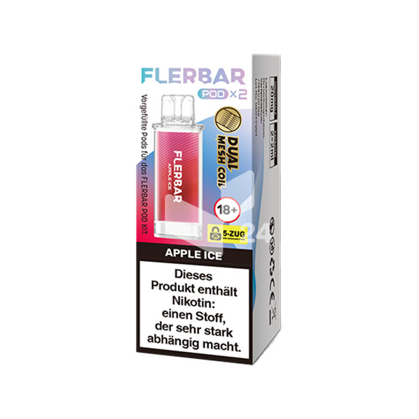 Flerbar -  Prefilled Pod APPLE ICE