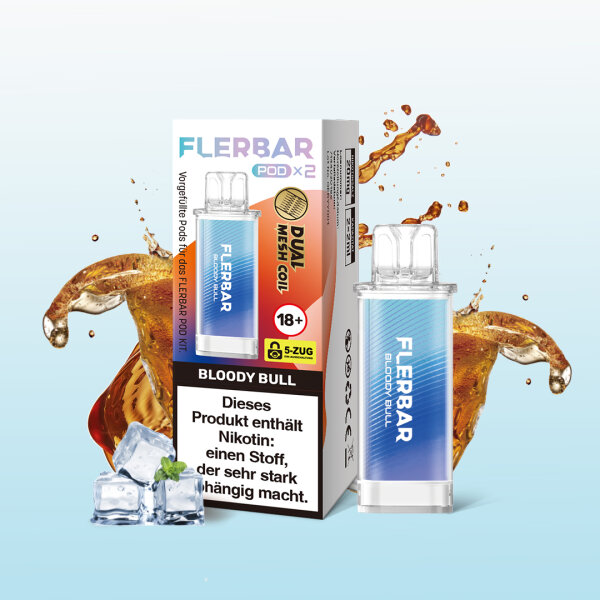 Flerbar -  Prefilled Pod BLOODY BULL