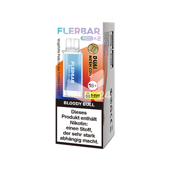 Flerbar -  Prefilled Pod BLOODY BULL