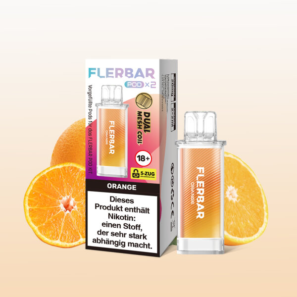 Flerbar -  Prefilled Pod ORANGE