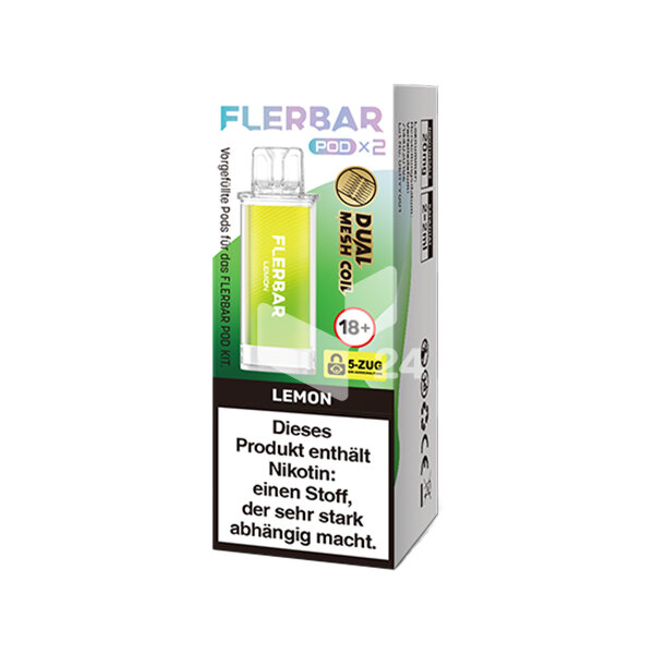 Flerbar -  Prefilled Pod LEMON