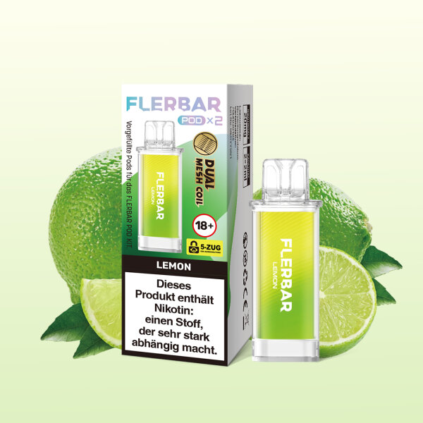 Flerbar -  Prefilled Pod LEMON