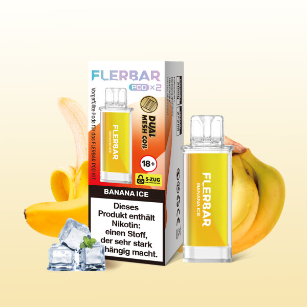 Flerbar -  Prefilled Pod BANANA ICE