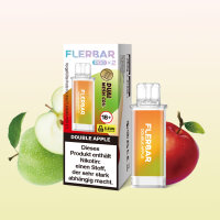 Flerbar -  Prefilled Pod DOUBLE APPLE