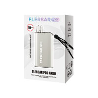 Flerbar -  Akkuträger White
