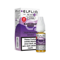 ELF BAR - Elfliq *NEU* Blackcurrant Aniseed - 10ML - 20MG/ML - NIKOTINSALZ