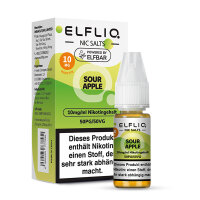 ELF BAR - Elfliq Sour Apple - 10ML - 10MG/ML - NIKOTINSALZ