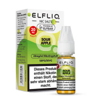 ELF BAR - Elfliq Sour Apple - 10ML - 20MG/ML - NIKOTINSALZ