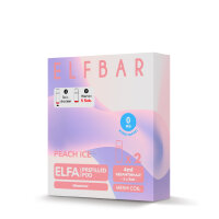 Elf Bar Elfa - Prefilled Pod ohne Nikotin Peach Ice 0mg *NEU*