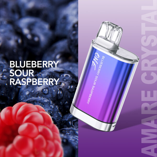 Amare Crystal One - Powered by SKE  Blue Sour Raspberry