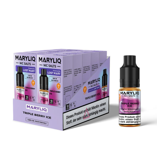 ELF BAR - Maryliq Triple Berry Ice 10mg Nikotin