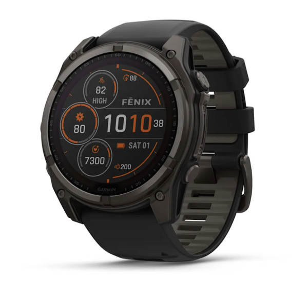 Garmin fēnix® 8 – 51 mm, Solar, Sapphire, schwarz