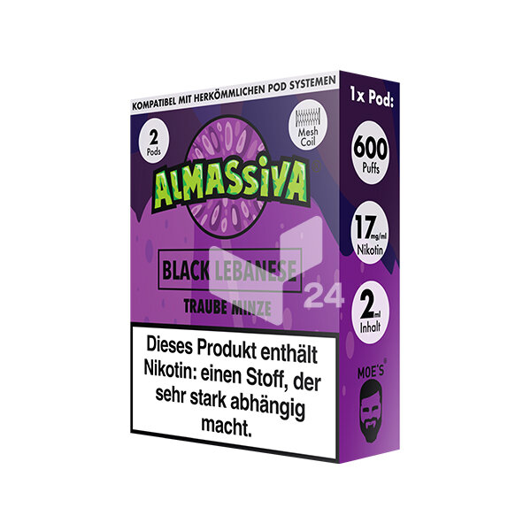 Almassiva Pod - Black Lebanese