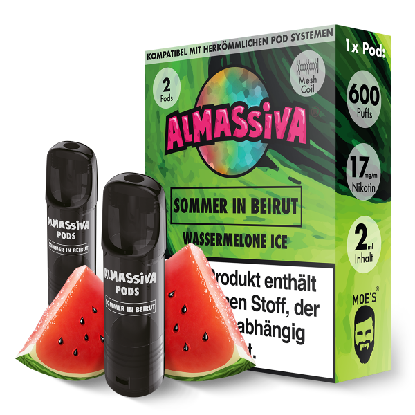 Al Massiva - Prefilled Pod Sommer in beirut (2er Pack)