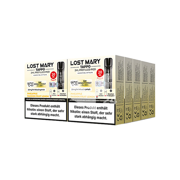 Lost Mary - TAPPO Pineapple Passion Fruit Lemon (2er Pack)