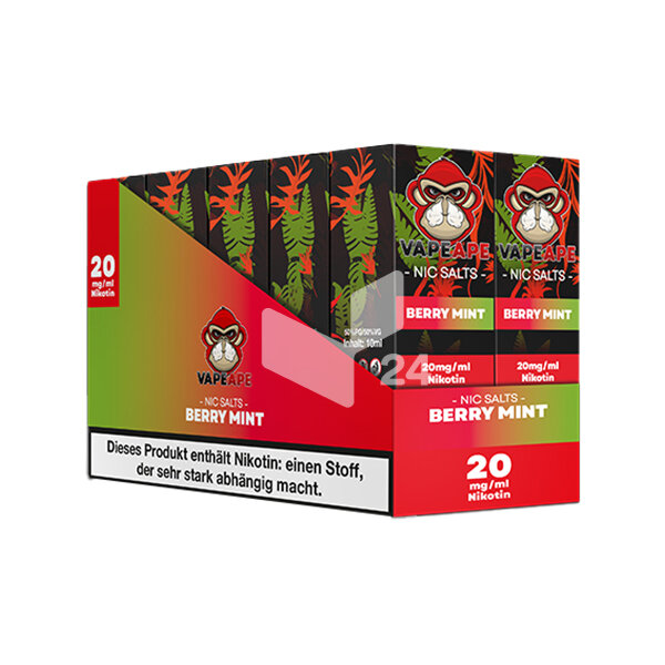 VapeApe - Liquid  Berry Mint 20mg