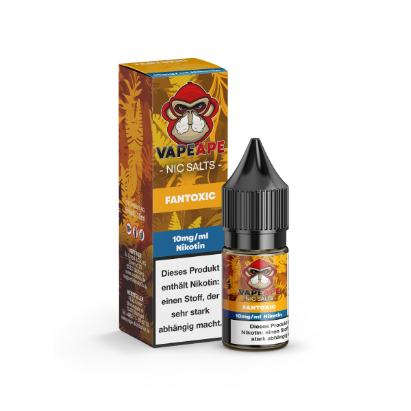 VapeApe - Liquid  Fantoxic 10mg - 10ml Salzliquid