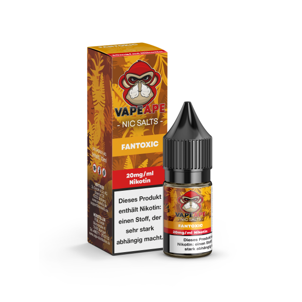 VapeApe - Liquid  Fantoxic 20mg - 10ml Salzliquid