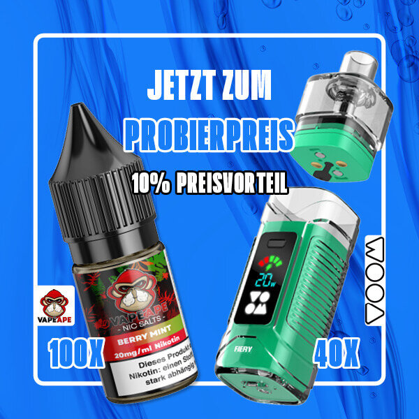 Starterset: 100x VapeApe + 40x Voom