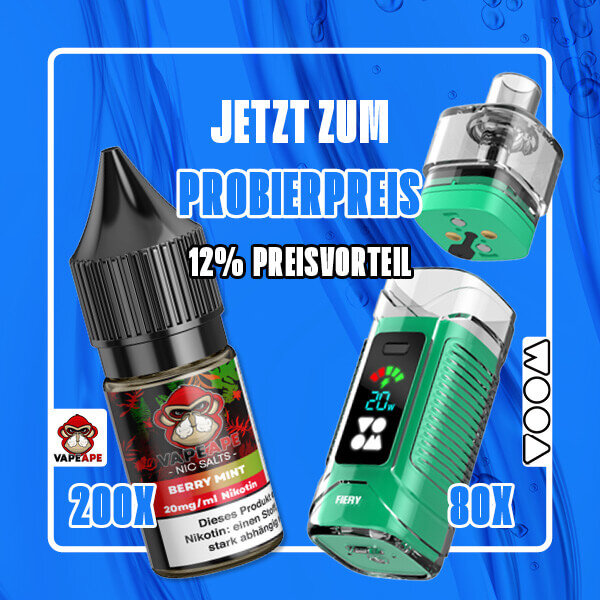 Starterset: 200x VapeApe + 80x Voom