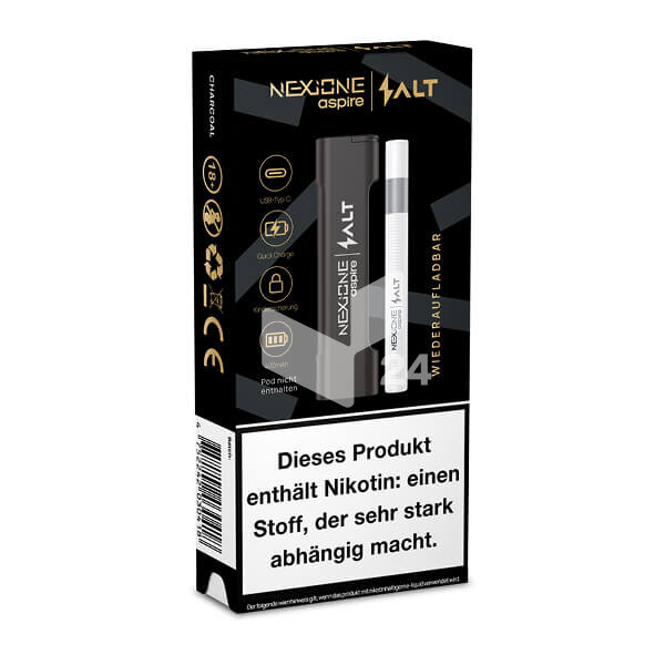 Salt NEXIONE - Starter Kit Black (Charcoal)
