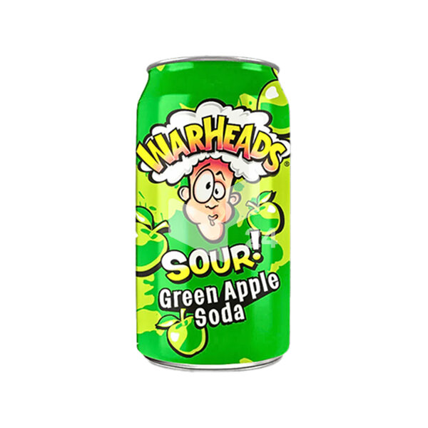 Warheads Soda Green Apple 355ml