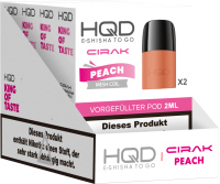 HQD Cirak - Prefilled Pod Peach