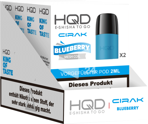 HQD Cirak - Prefilled Pod Blueberry