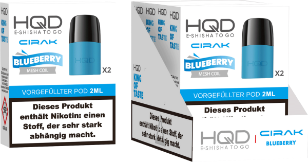 HQD Cirak - Prefilled Pod Blueberry