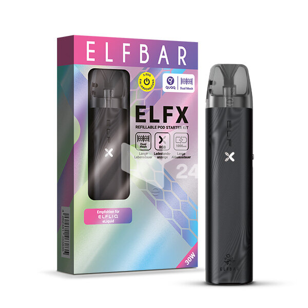 Elf Bar - ELFX Kit Black