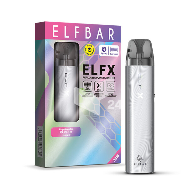 Elf Bar - ELFX Kit Silver