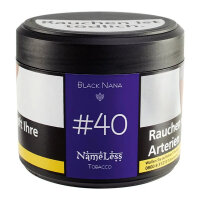 Nameless Tabak  #40 Black Nana 200g