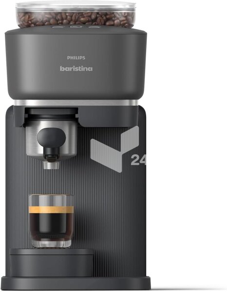 Philips Baristina BAR301 BAR301/67 Schwarzgrau Walnussholz