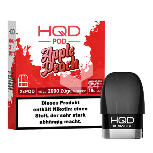 HQD Cirak 2 - Pod Apple Peach