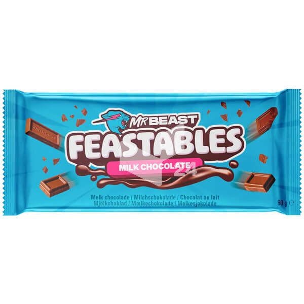 Mr Beast Feastables Milk Chocolate 60g