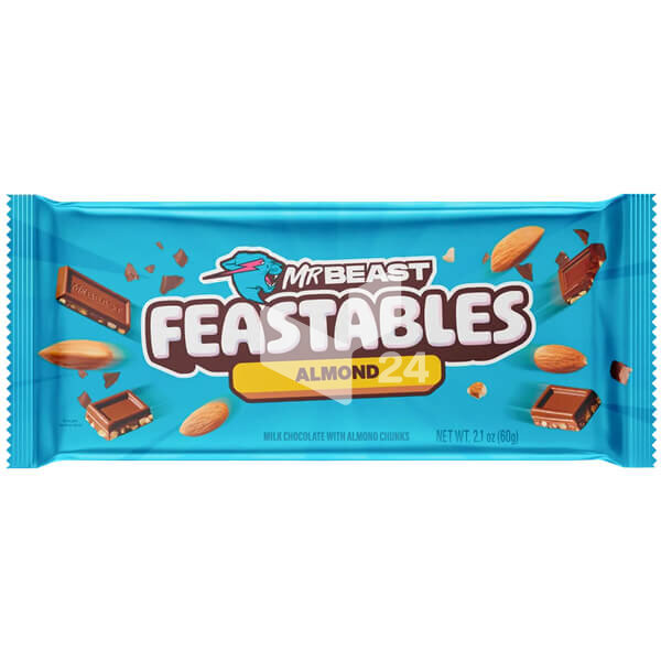 Mr Beast Feastables Almond 60g