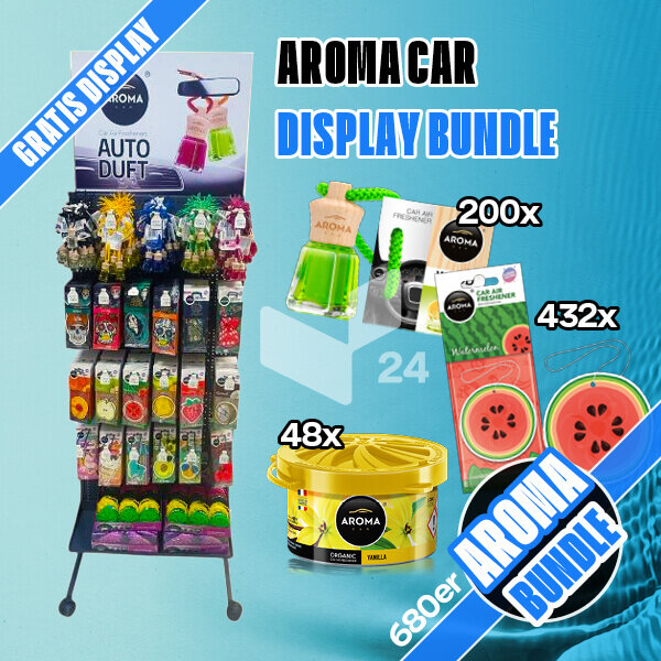 Aroma Car Display Bundle + GRATIS Display